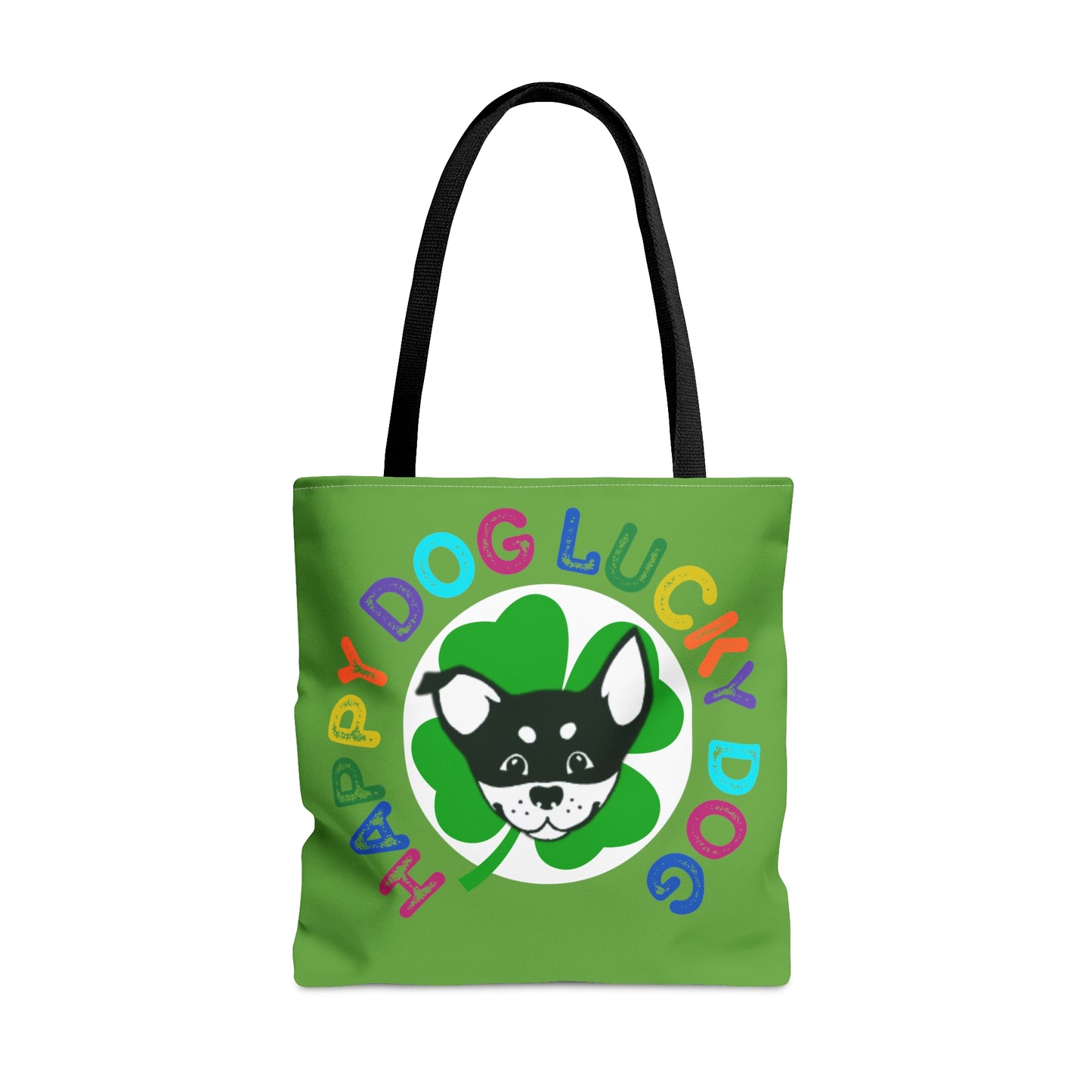 Happy Dog Lucky Dog Tote Bag