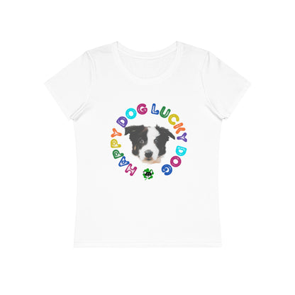 Border Collie Puppy Organic cotton T-Shirt