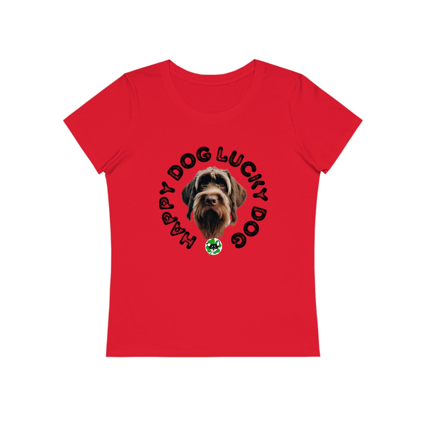 German Wired Haired Pointer Puppy Organic cotton T-Shirt