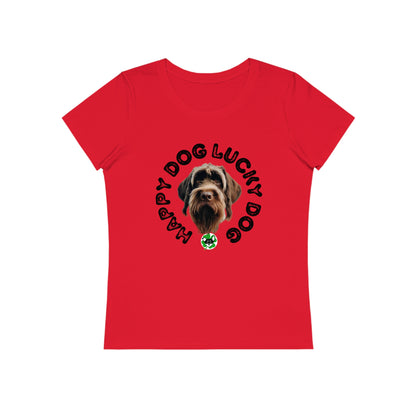 German Wired Haired Pointer Puppy Organic cotton T-Shirt