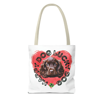 Chocolate cocker spaniel Tote Bag