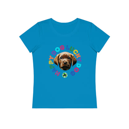 Chocolate Labrador Puppy Organic cotton T-Shirt