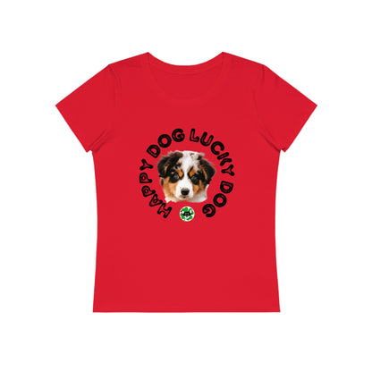 Australian Sheppard Puppy Organic cotton T-Shirt