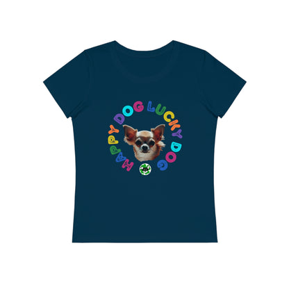 Long Haired Chihuhua Puppy Organic cotton T-Shirt