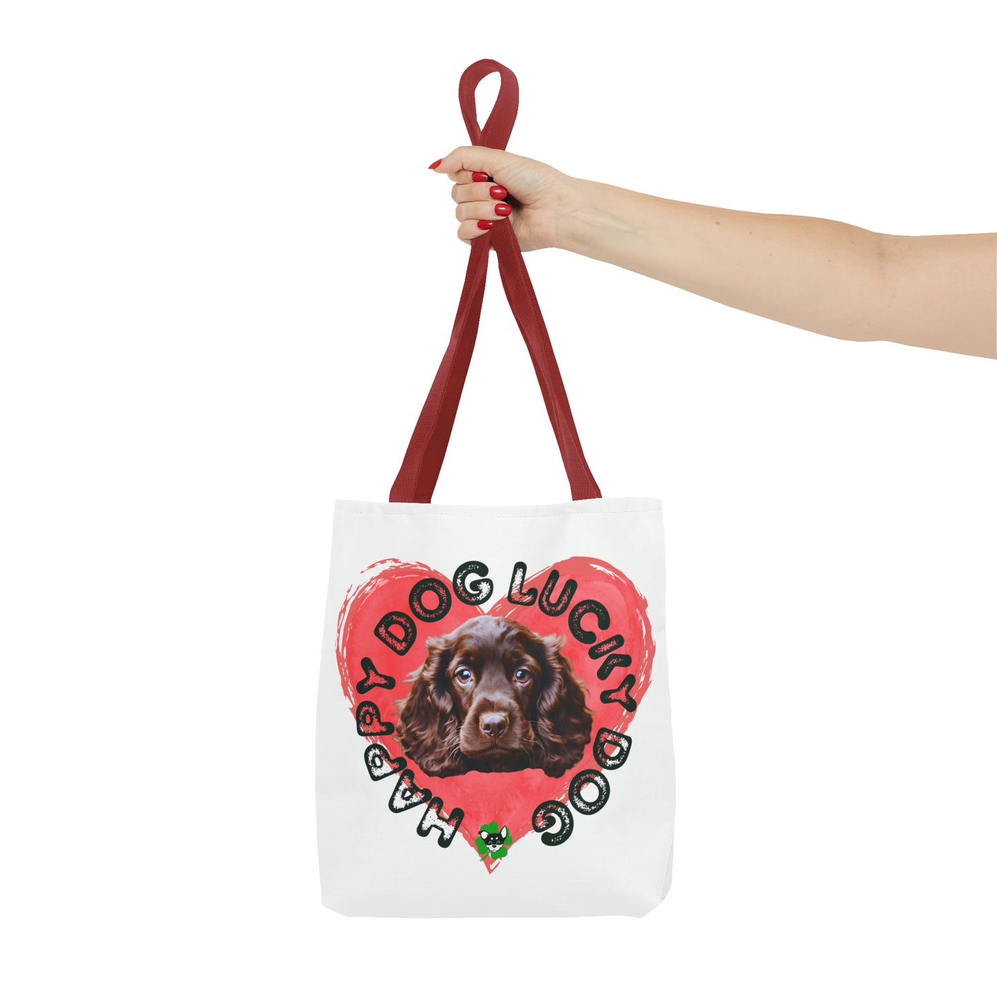 Chocolate cocker spaniel Tote Bag