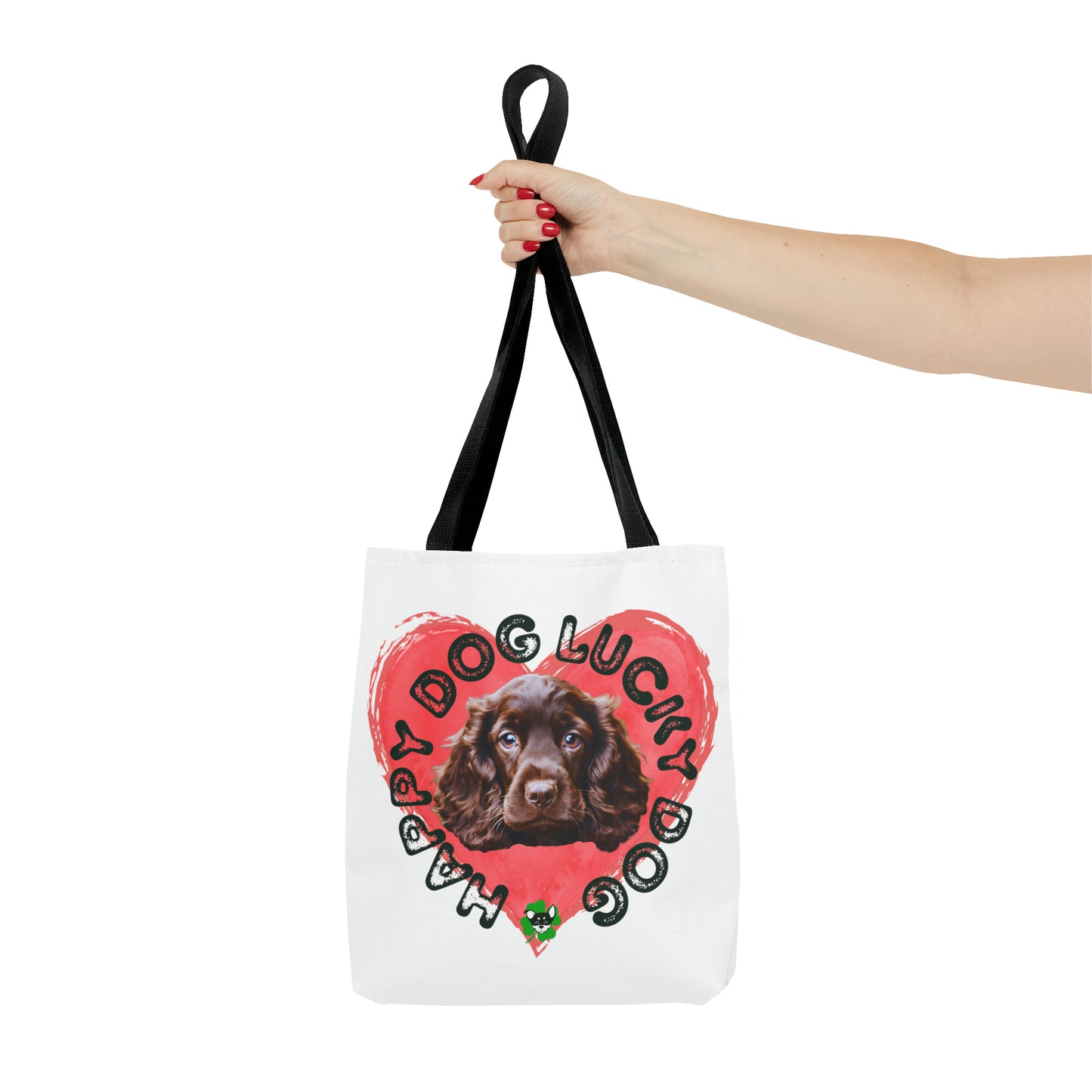 Chocolate cocker spaniel Tote Bag