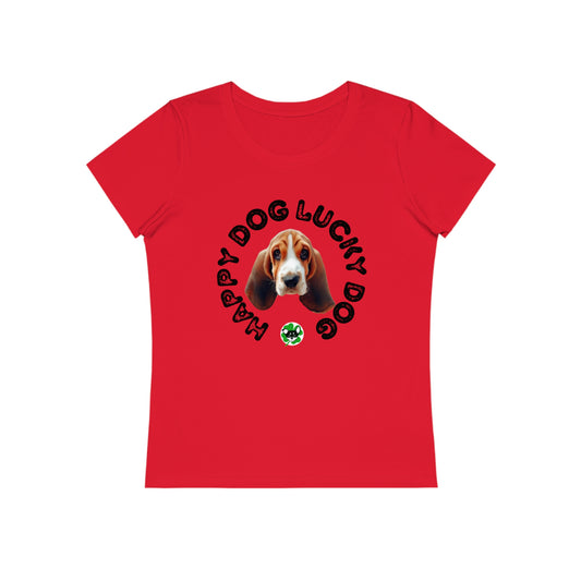 Basset Hound Puppy Organic cotton T-Shirt