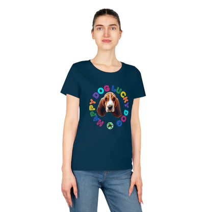 Basset Hound Puppy Organic cotton T-Shirt