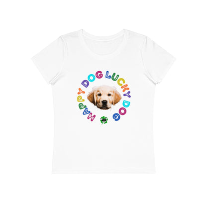 Golden Retriever Puppy Organic cotton T-Shirt