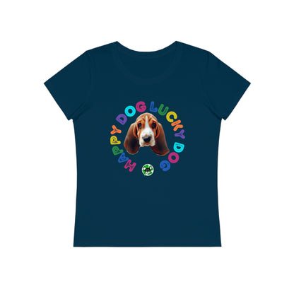 Basset Hound Puppy Organic cotton T-Shirt