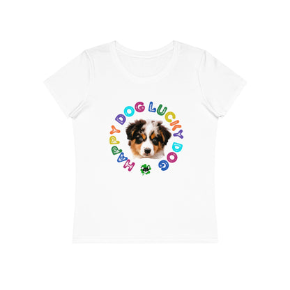 Australian Sheppard Puppy Organic cotton T-Shirt