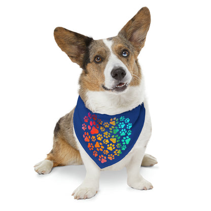 Rainbow Bandana Collar