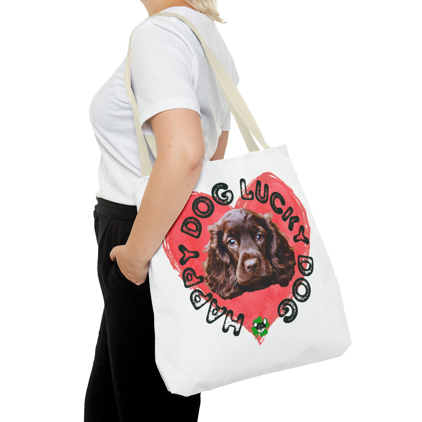 Chocolate cocker spaniel Tote Bag