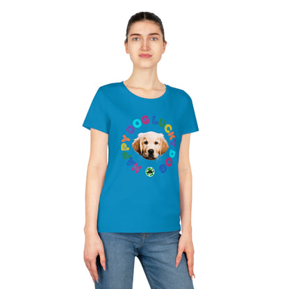 Golden Retriever Puppy Organic cotton T-Shirt