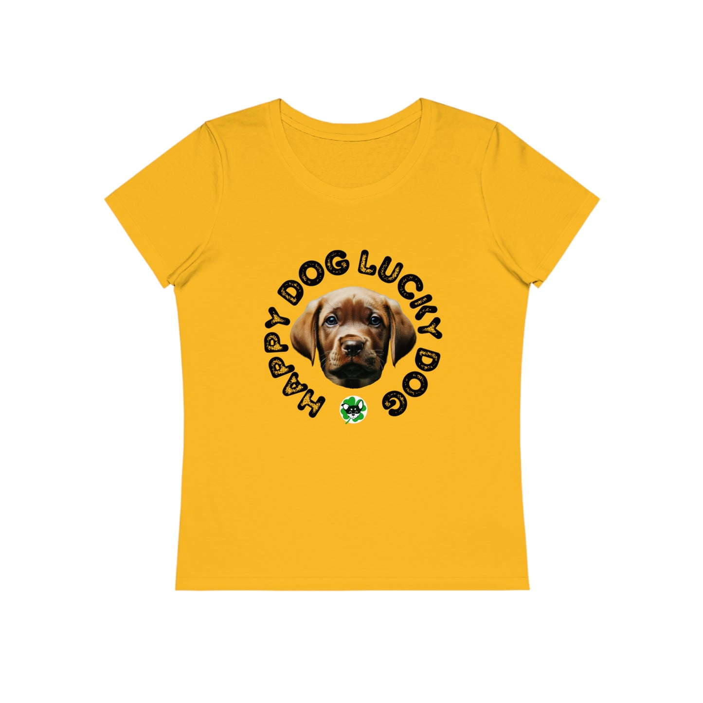 Chocolate Labrador Puppy Organic cotton T-Shirt