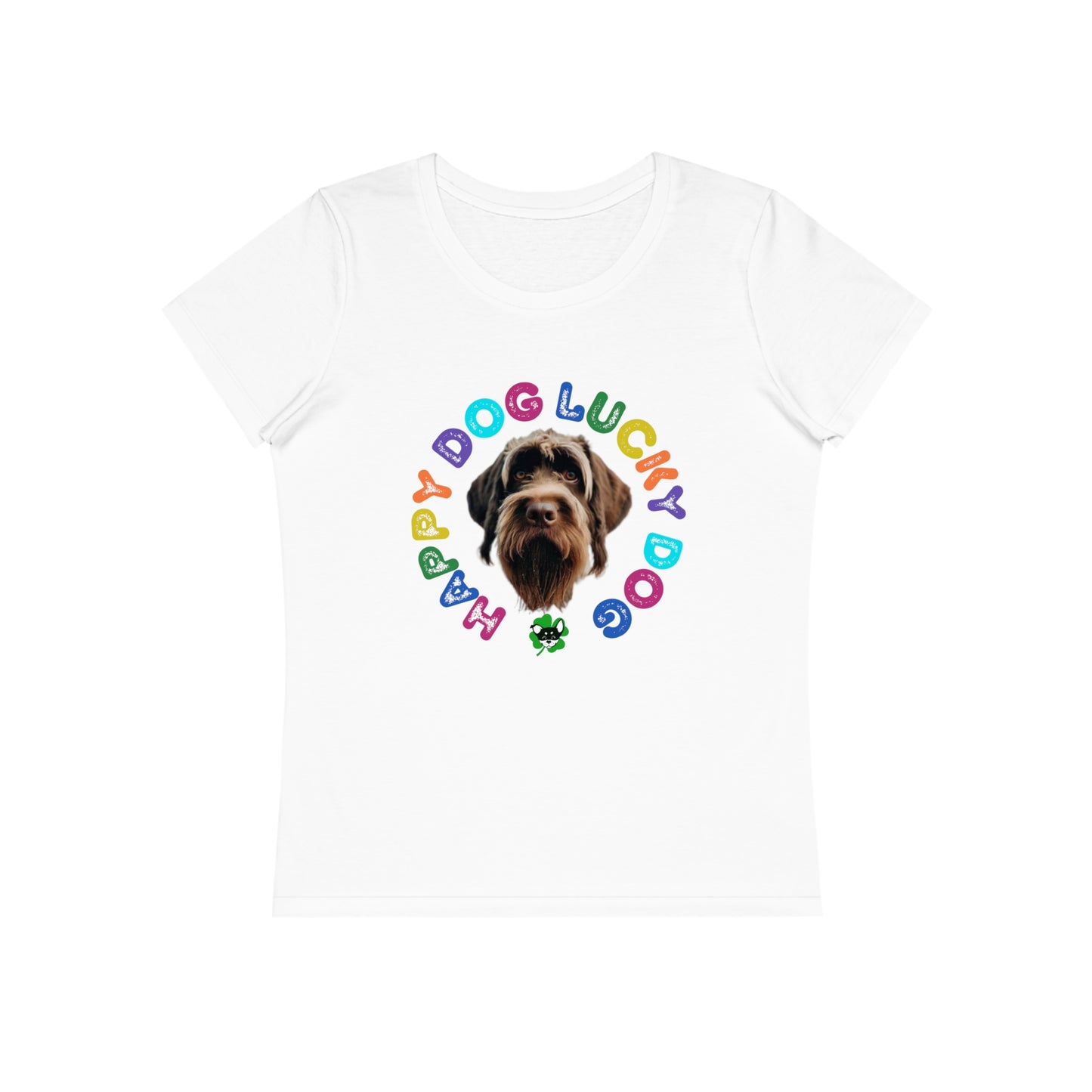 German Wired Haired Pointer Puppy Organic cotton T-Shirt