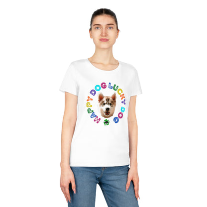 Husky Puppy Organic cotton T-Shirt