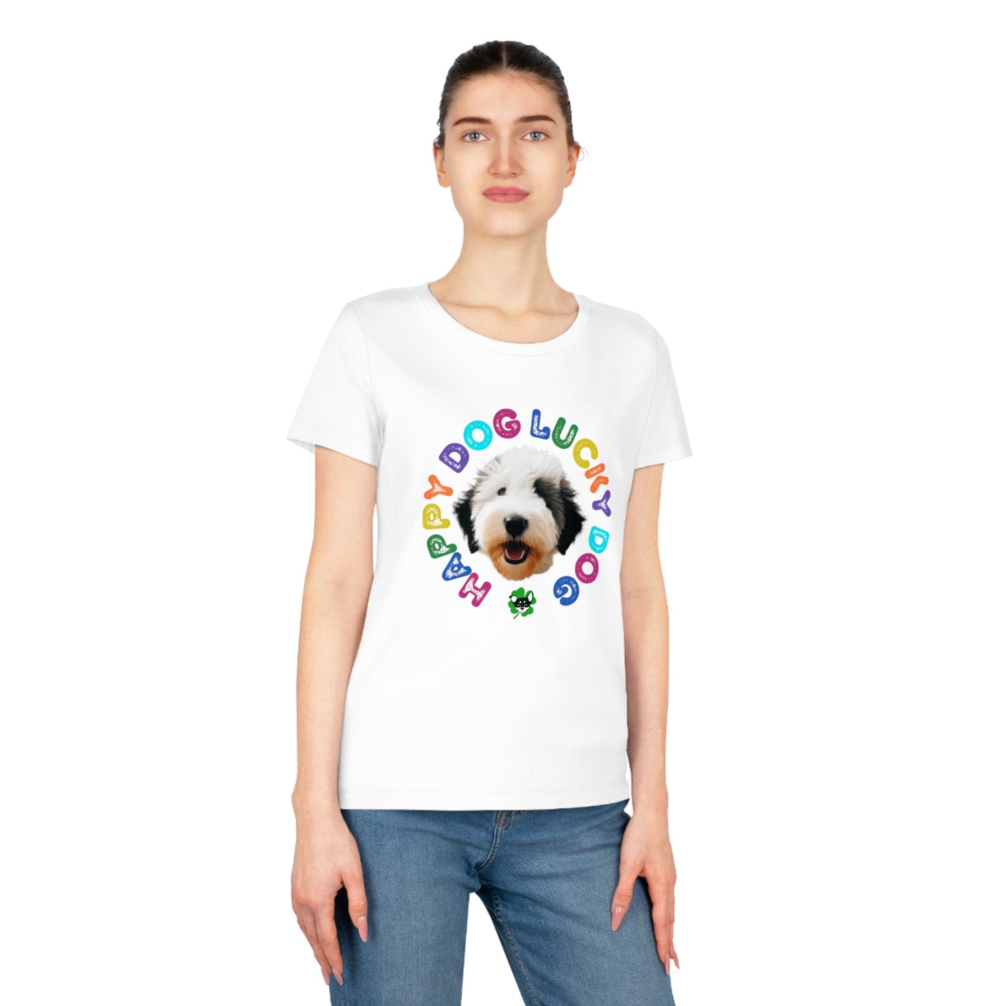 Old English Puppy Organic cotton T-Shirt