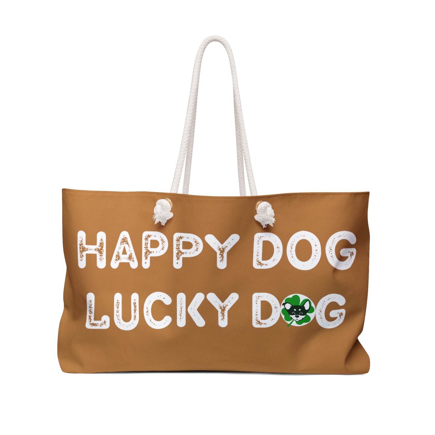 Happy Dog Lucky Dog Weekender Bag