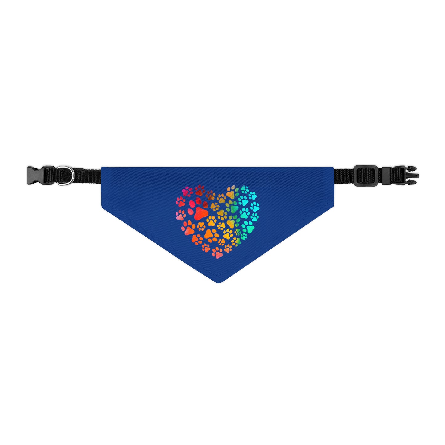 Rainbow Bandana Collar