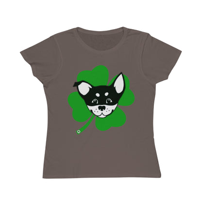 Happy Dog Lucky Dog Organic Women's Classic T-Shirt