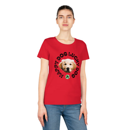 Golden Retriever Puppy Organic cotton T-Shirt