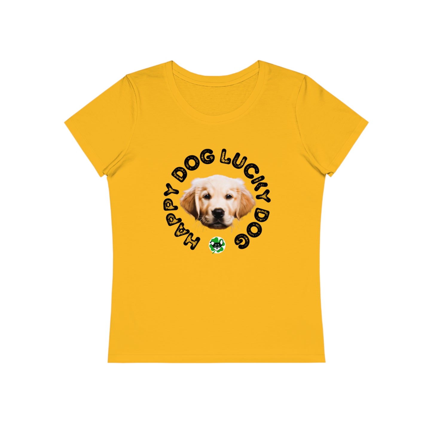 Golden Retriever Puppy Organic cotton T-Shirt