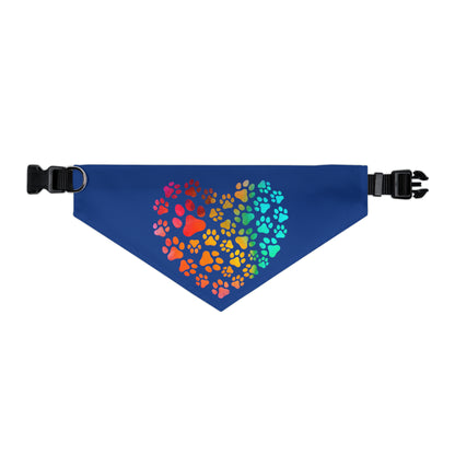 Rainbow Bandana Collar