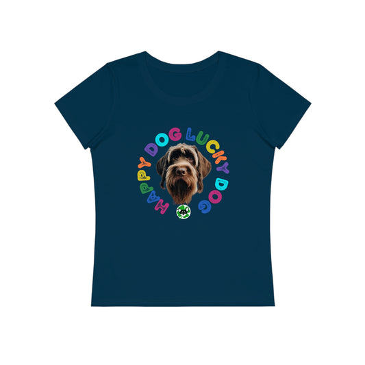 German Wired Haired Pointer Puppy Organic cotton T-Shirt