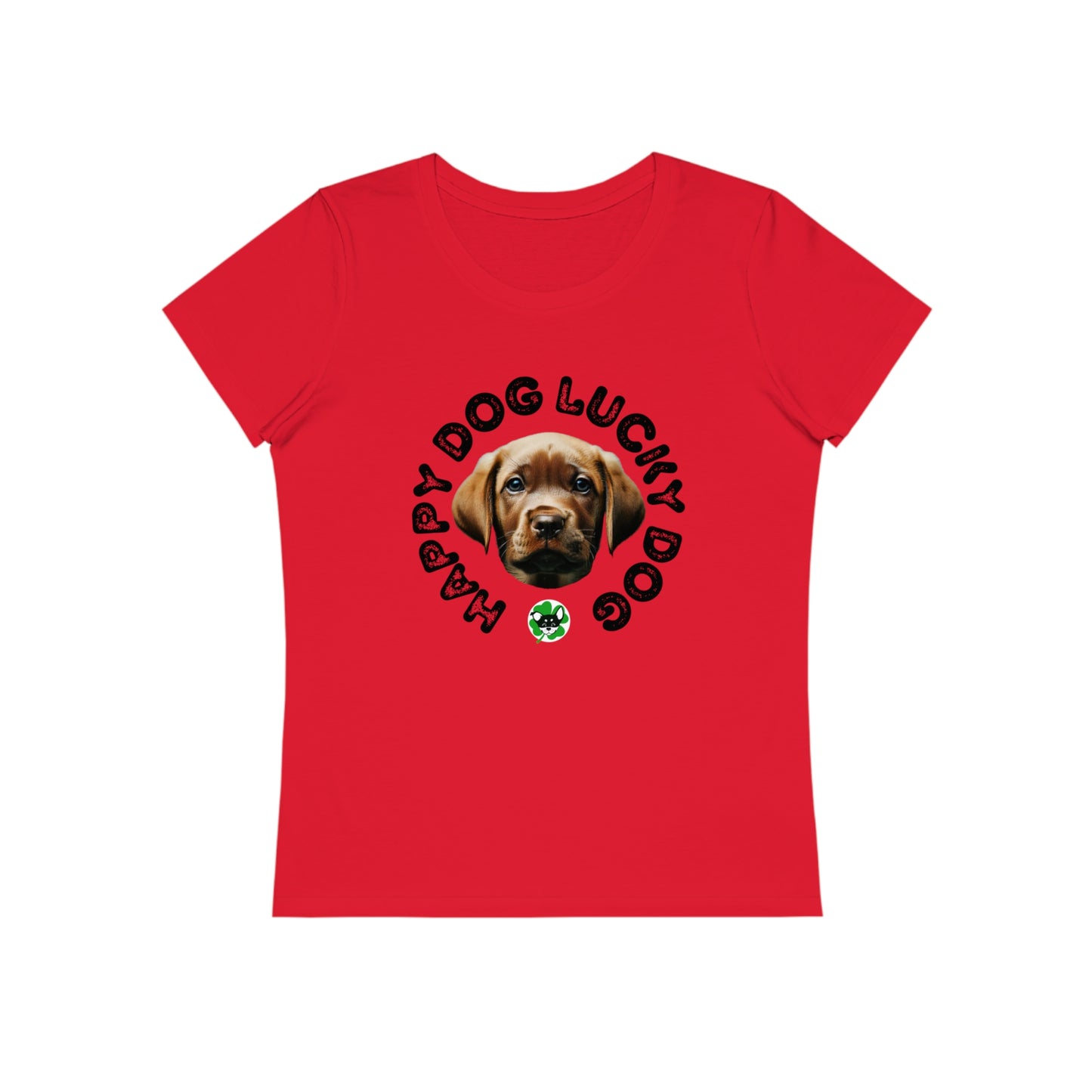 Chocolate Labrador Puppy Organic cotton T-Shirt