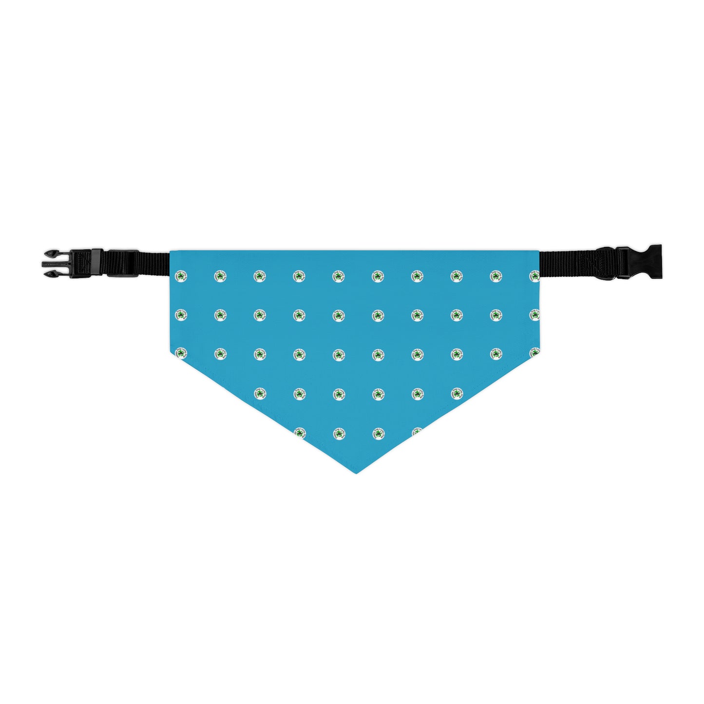 Blue Happy Dog Lucky Dog Pet Bandana Collar