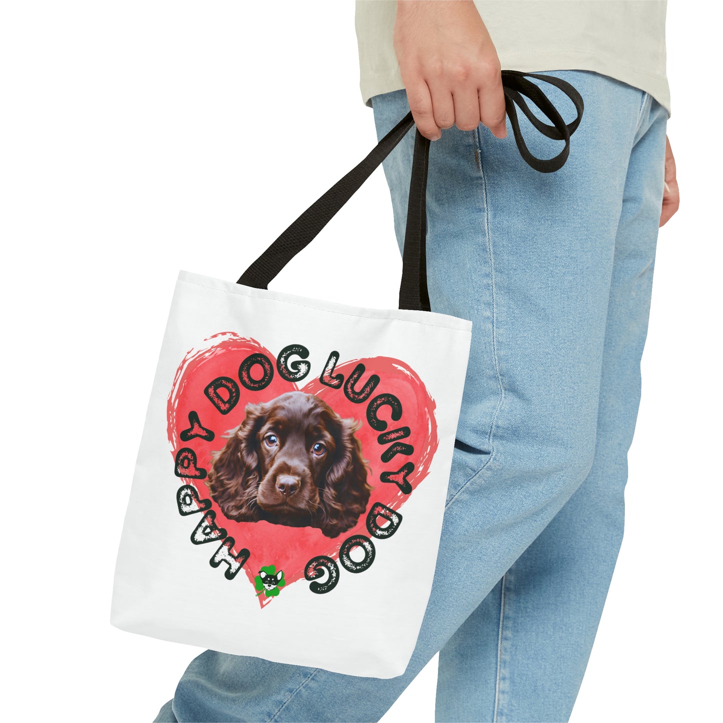 Chocolate cocker spaniel Tote Bag