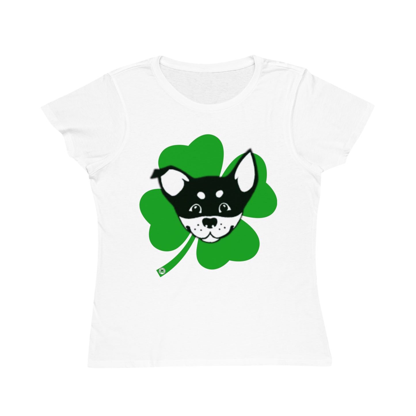 Happy Dog Lucky Dog Organic Women's Classic T-Shirt