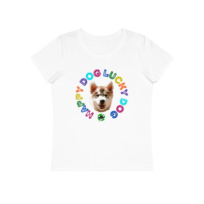 Husky Puppy Organic cotton T-Shirt