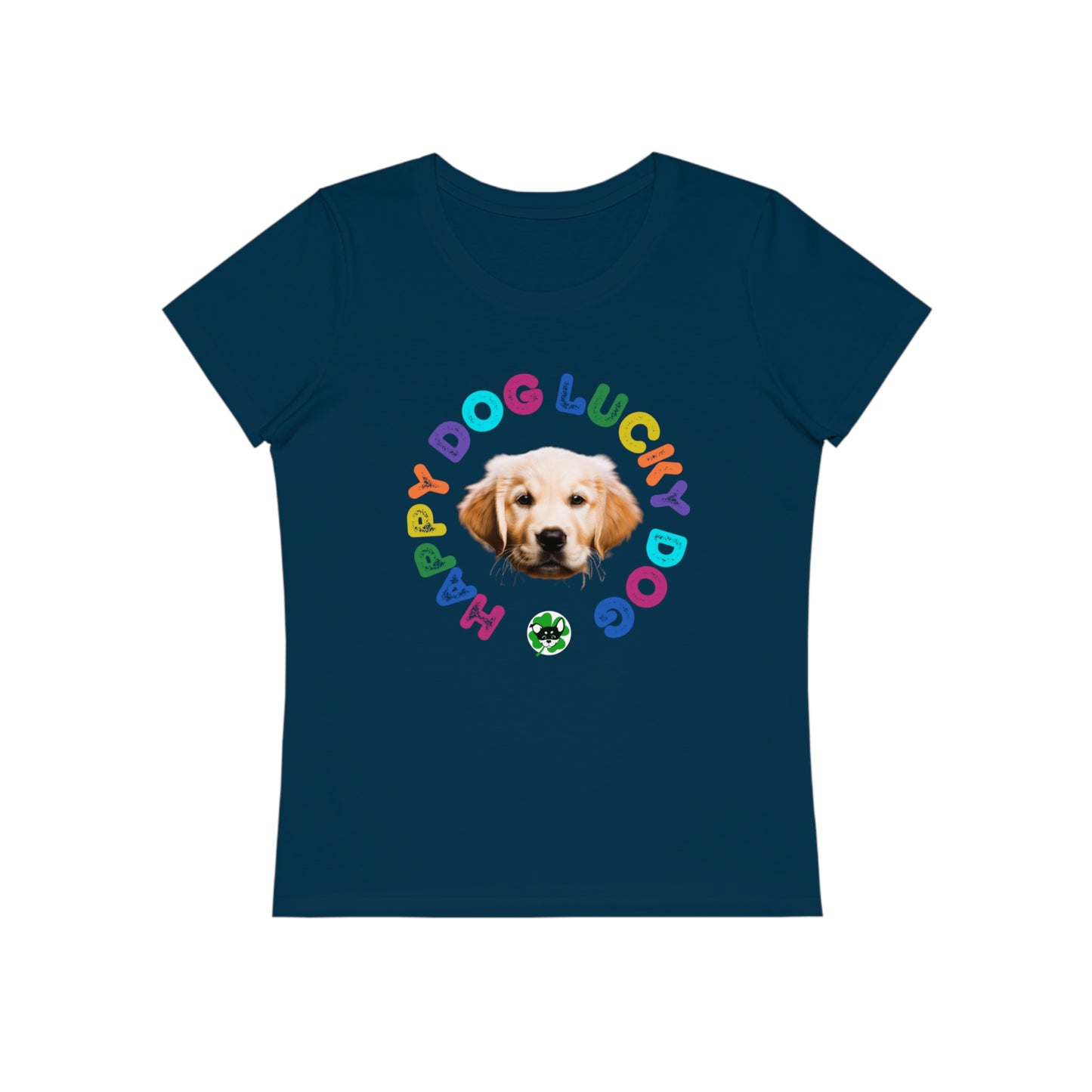 Golden Retriever Puppy Organic cotton T-Shirt