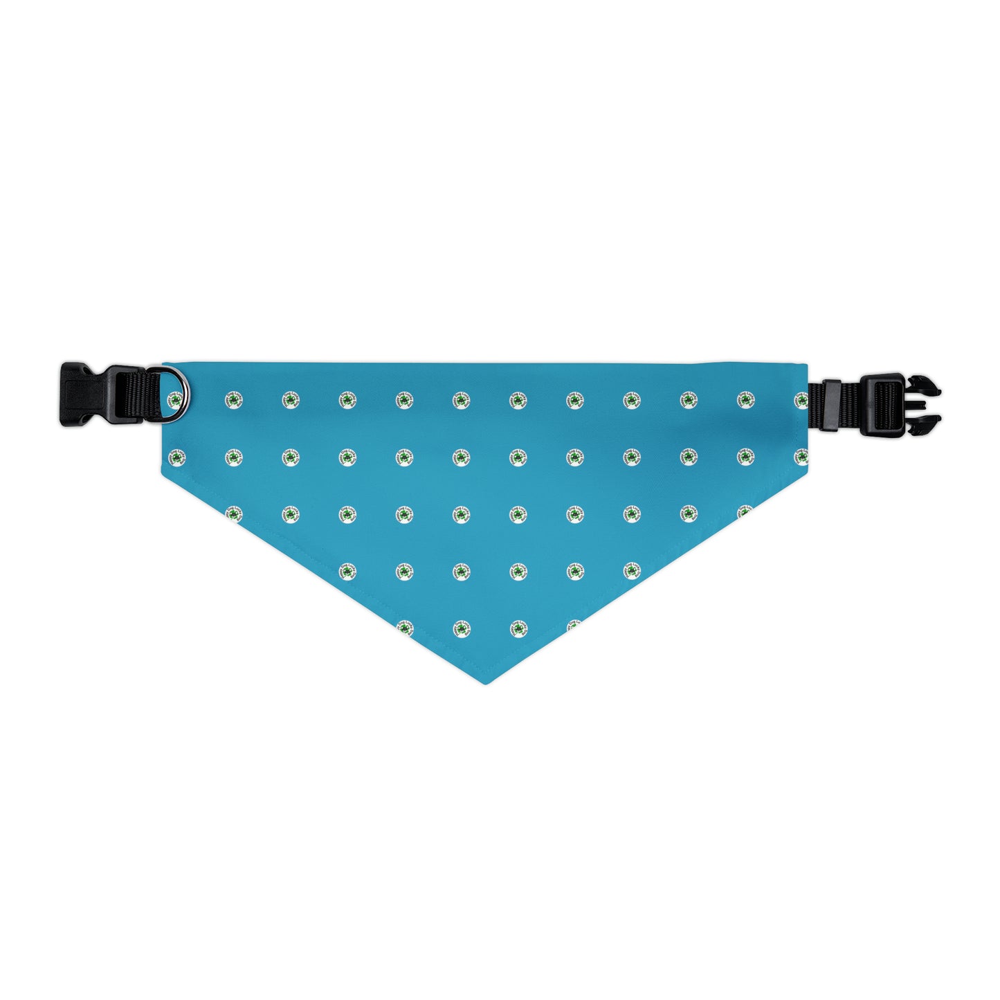 Blue Happy Dog Lucky Dog Pet Bandana Collar