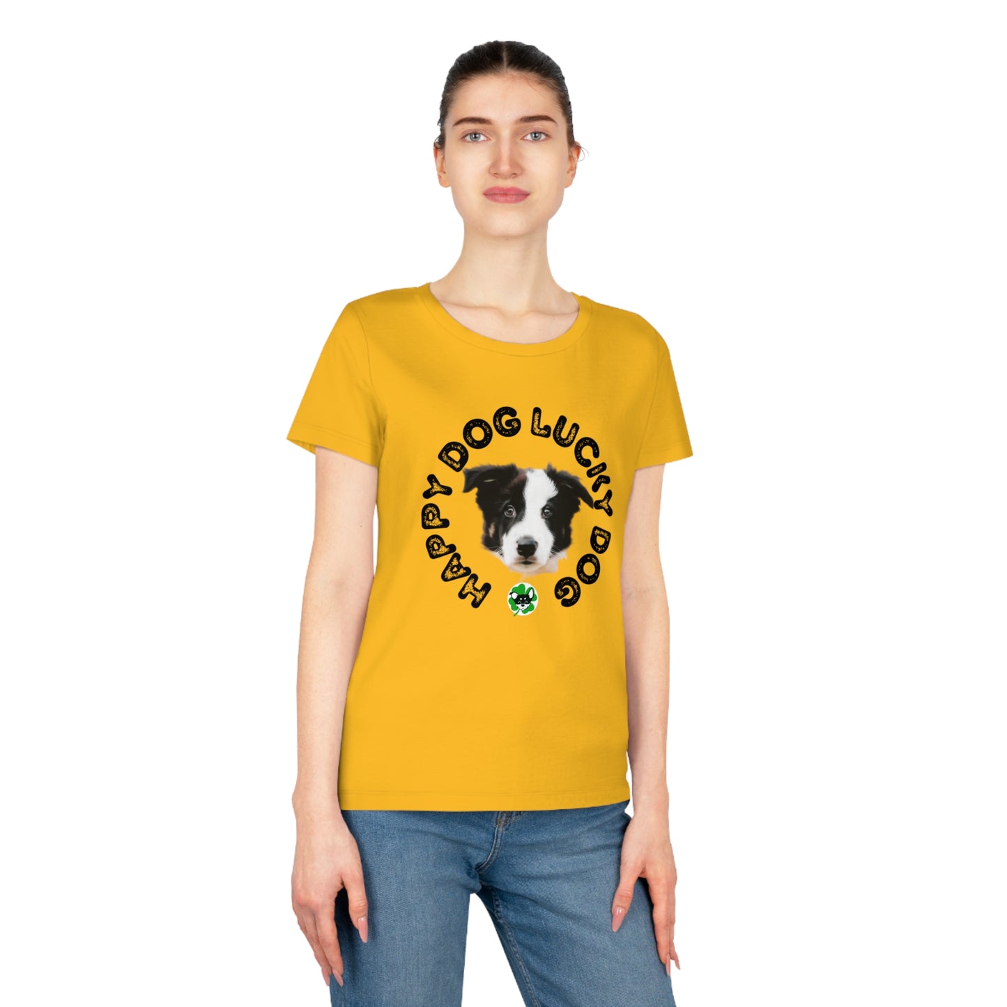 Border Collie Puppy Organic cotton T-Shirt