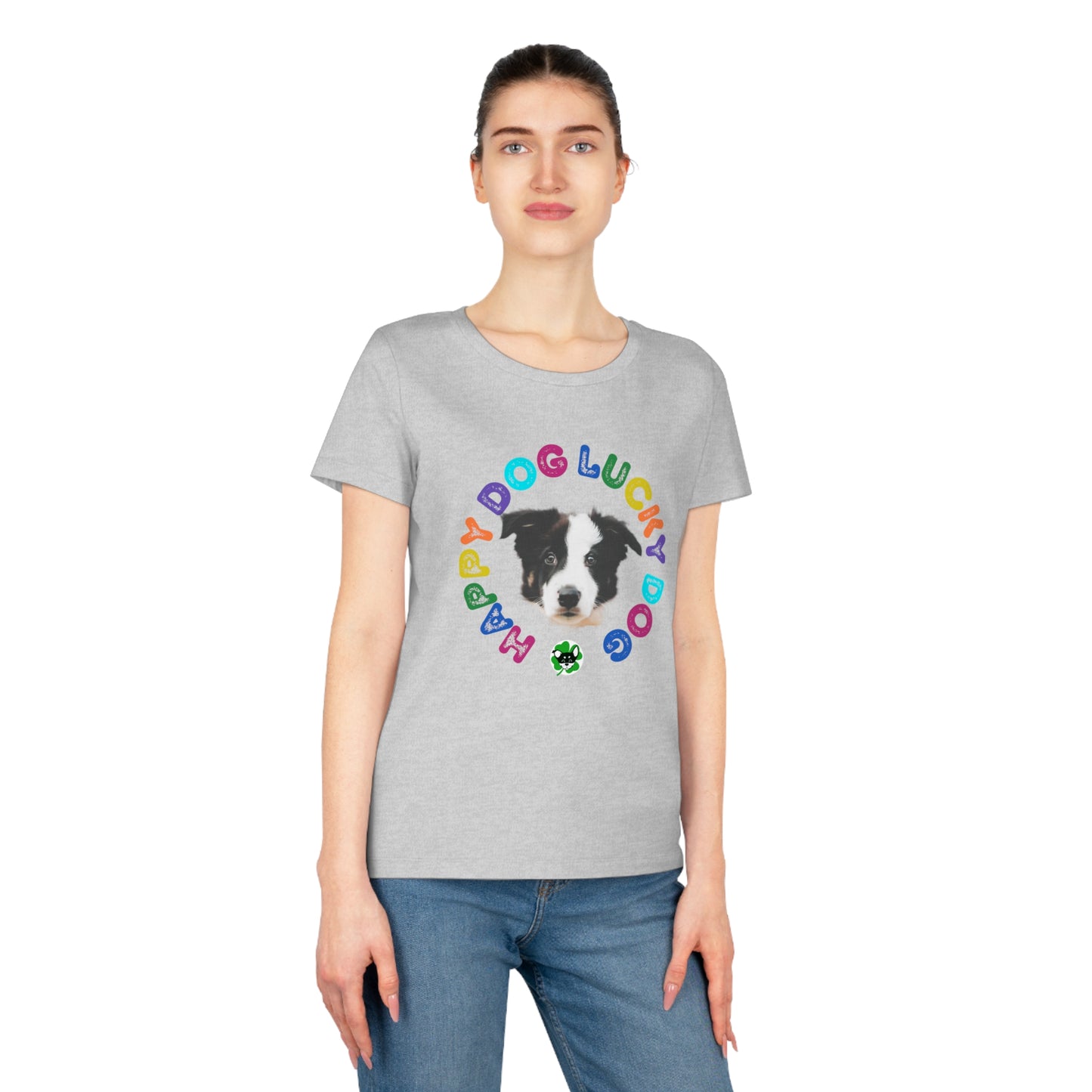 Border Collie Puppy Organic cotton T-Shirt