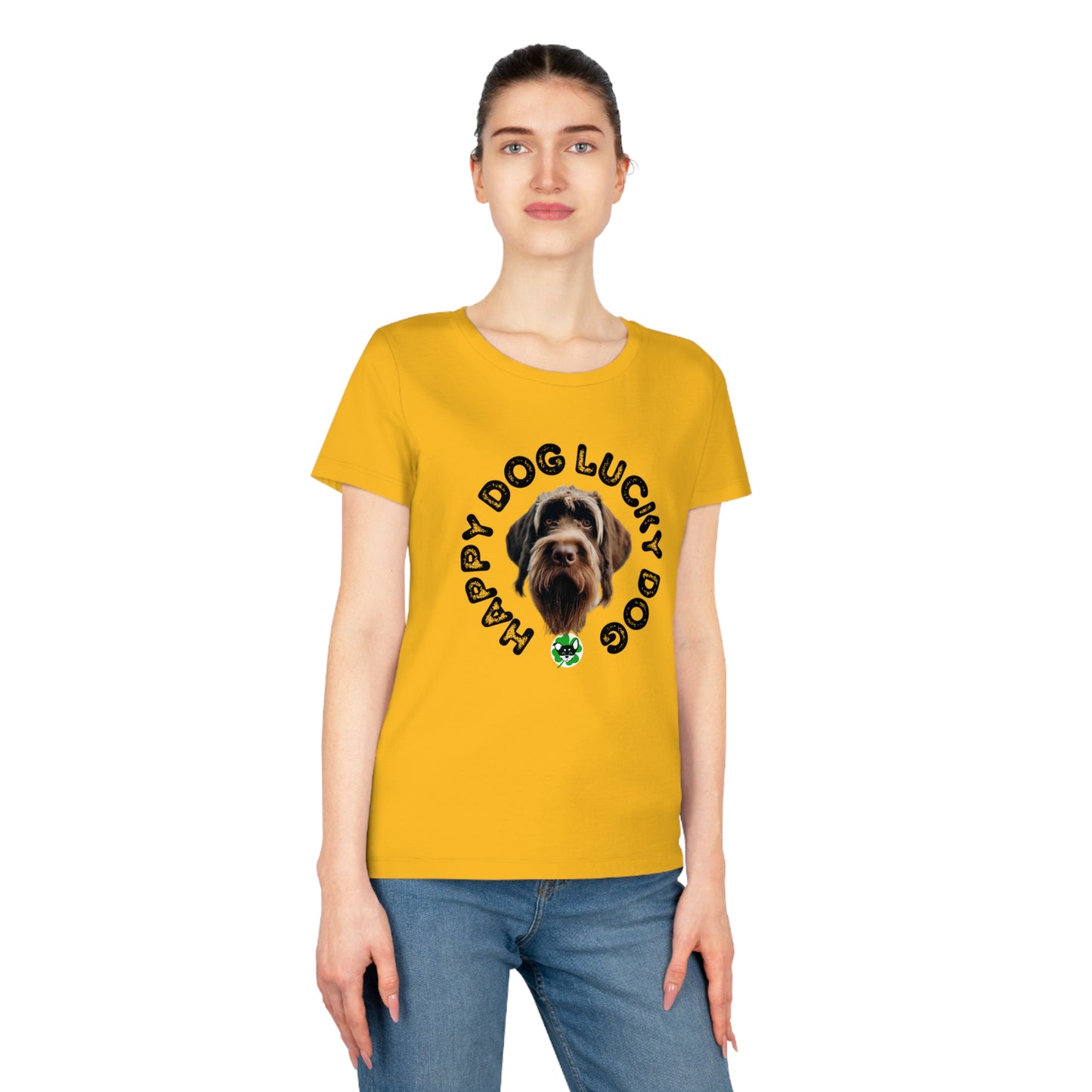 German Wired Haired Pointer Puppy Organic cotton T-Shirt