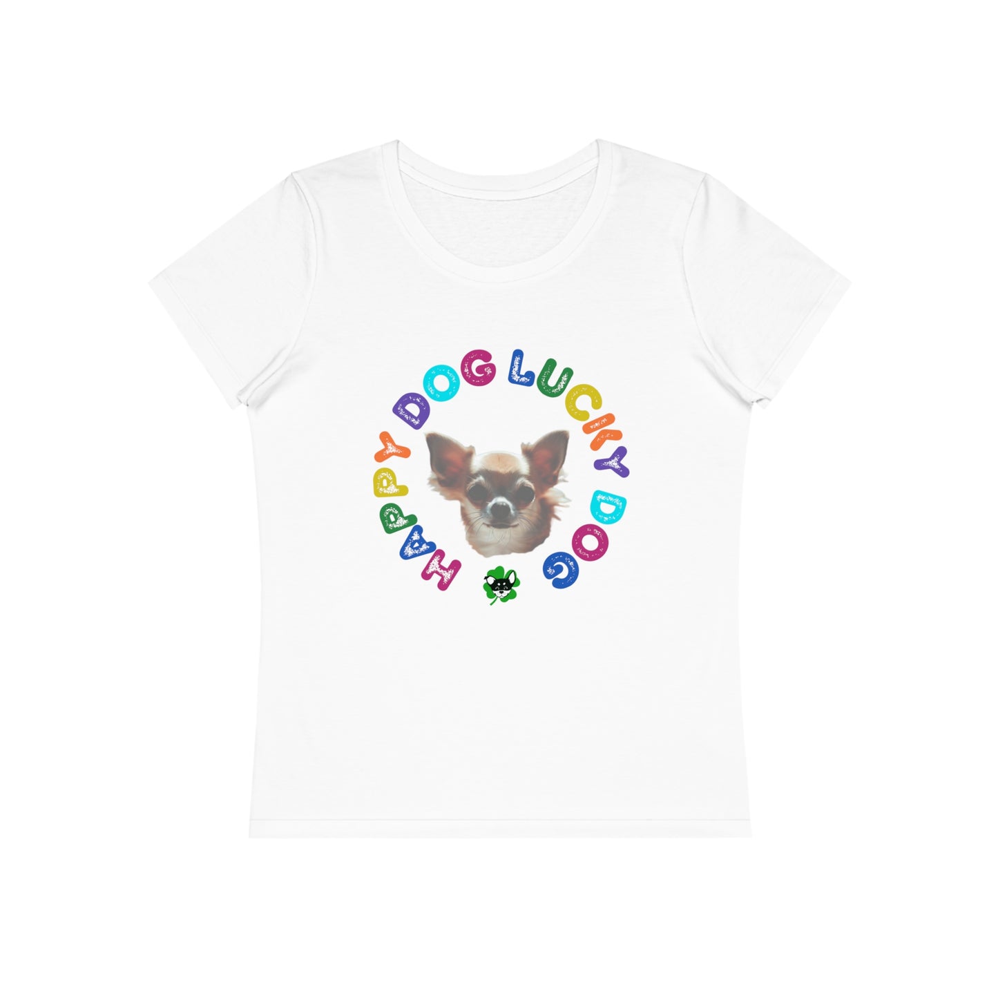 Long Haired Chihuhua Puppy Organic cotton T-Shirt