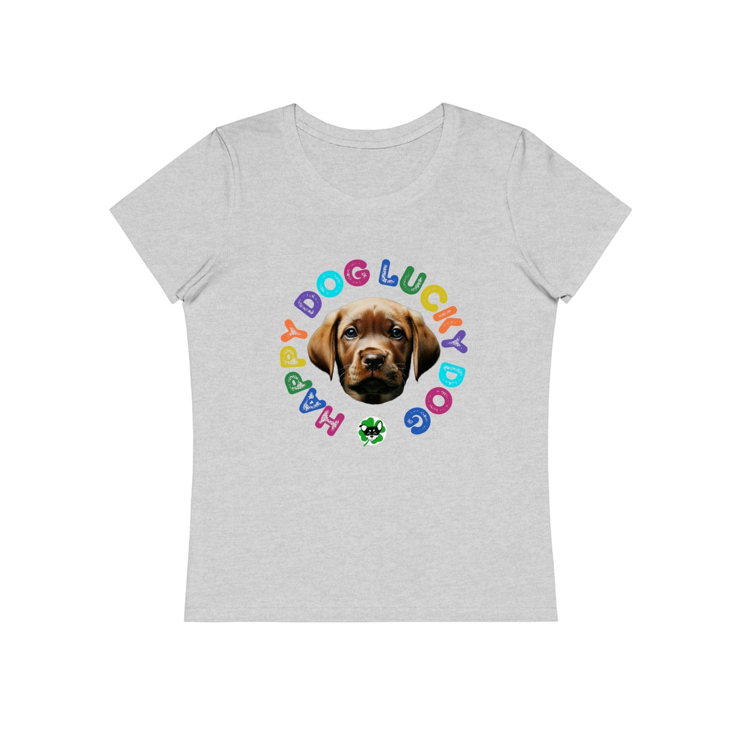 Chocolate Labrador Puppy Organic cotton T-Shirt