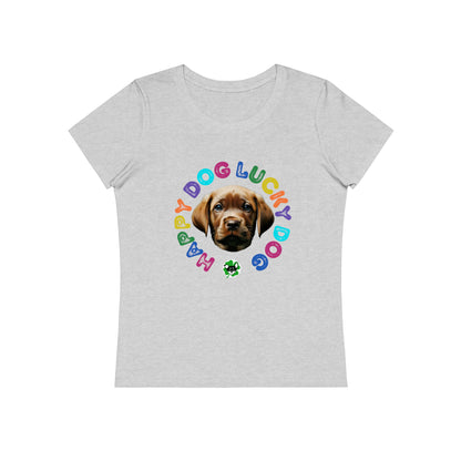 Chocolate Labrador Puppy Organic cotton T-Shirt