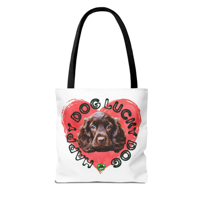 Chocolate cocker spaniel Tote Bag