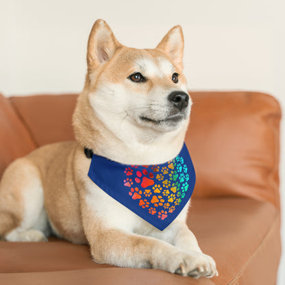 Rainbow Bandana Collar