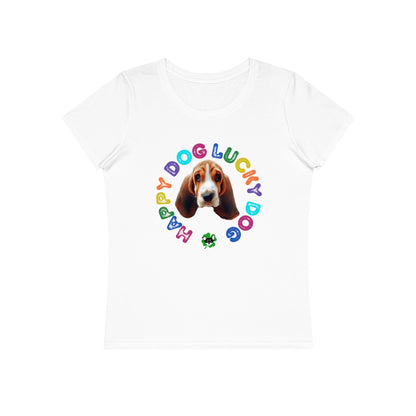 Basset Hound Puppy Organic cotton T-Shirt