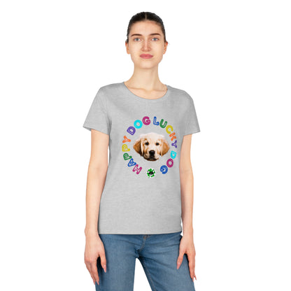 Golden Retriever Puppy Organic cotton T-Shirt