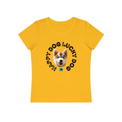 Husky Puppy Organic cotton T-Shirt