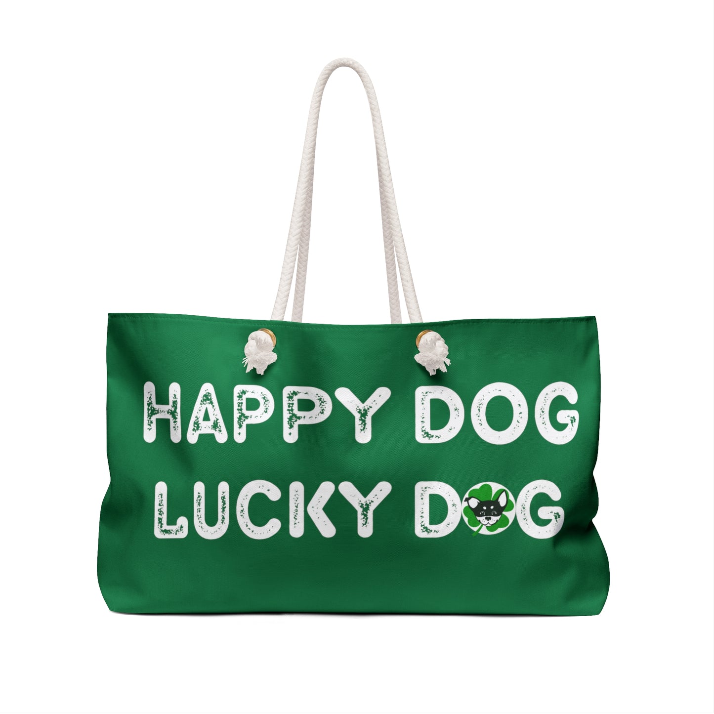 Happy Dog Lucky Dog Weekender Bag