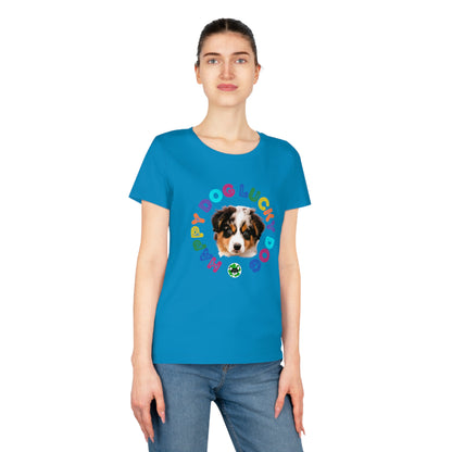 Australian Sheppard Puppy Organic cotton T-Shirt