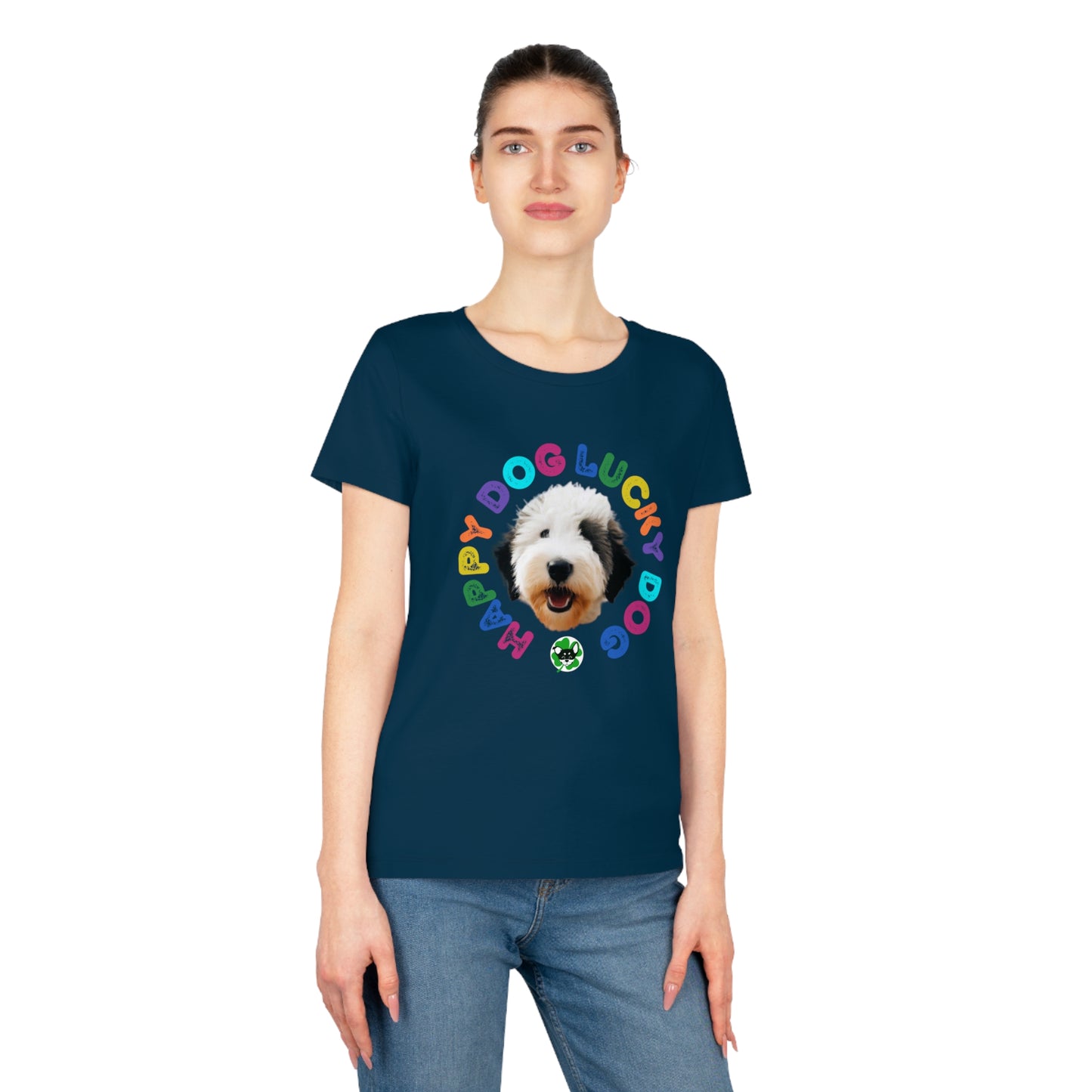 Old English Puppy Organic cotton T-Shirt